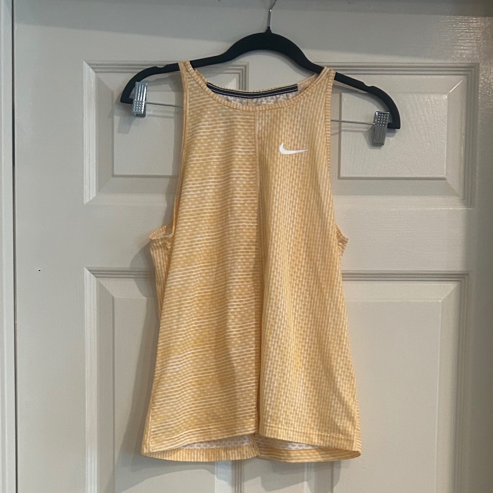 Yellow Nike Dry-Fit Tank top